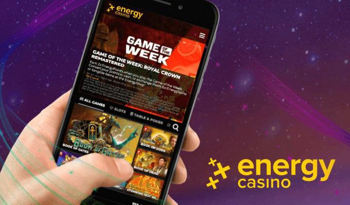 Energe Casino Mobile Version